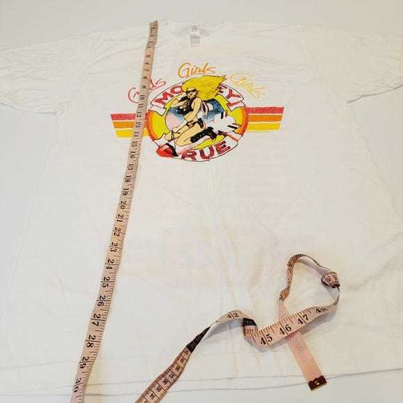 Motley Crue The Stadium Tour 2022 Official Merch Graphic Tee Size Large NEW! - Picture 6 of 8